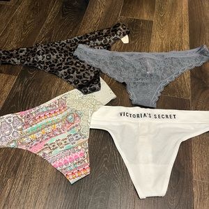 Victoria’s Secret Thong Panties Size Medium